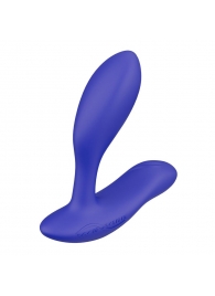 Синий вибростимулятор простаты We-Vibe Vector+ - We-vibe - в Нижнекамске купить с доставкой