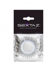 Круглое эрекционное кольцо с длинными «ресничками» - Sextaz - в Нижнекамске купить с доставкой