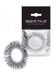 Круглое эрекционное кольцо с длинными «ресничками» - Sextaz - в Нижнекамске купить с доставкой