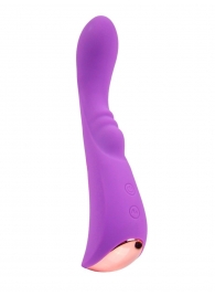 Фиолетовый вибратор для G-стимуляции - 19,1 см. - Erokay