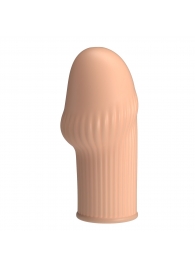 Телесная насадка на пенис Huel - 9 см. - Baile - в Нижнекамске купить с доставкой