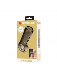 Дымчатая насадка на пенис Farrel - Baile - в Нижнекамске купить с доставкой