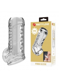 Прозрачная насадка на пенис Farrel - Baile - в Нижнекамске купить с доставкой