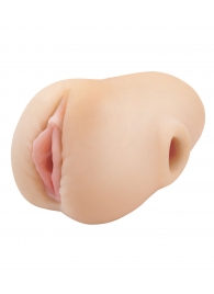 Телесный мастурбатор-вагина Pussy Pounder Squeeze Stroker - Pipedream - в Нижнекамске купить с доставкой