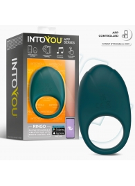 Зеленое интерактивное виброкольцо Ringo - Intoyou - в Нижнекамске купить с доставкой