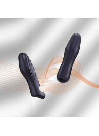 Сливовая силиконовая насадка на пенис с подхватом Manwan Ryzer - Manwan - в Нижнекамске купить с доставкой