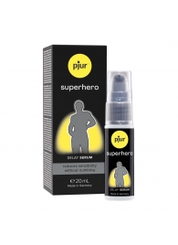 Пролонгатор-сыворотка pjur Superhero Delay Serum - 20 мл. - Pjur - купить с доставкой в Нижнекамске