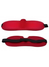 Красная глухая маска на резинке - Sitabella - купить с доставкой в Нижнекамске