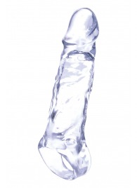 Прозрачная насадка-удлинитель Length Enhancer с подхватом - 16 см. - NMC - в Нижнекамске купить с доставкой