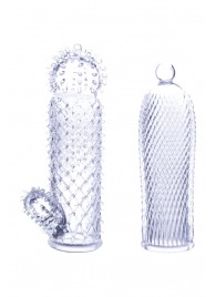 Набор из 2 прозрачных насадок на член Seductive Tickler Sleeves - NMC - в Нижнекамске купить с доставкой