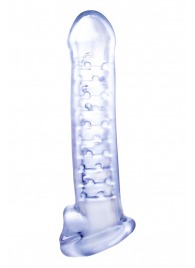 Прозрачная насадка-удлинитель Stretchy Touch - 18 см. - NMC - в Нижнекамске купить с доставкой