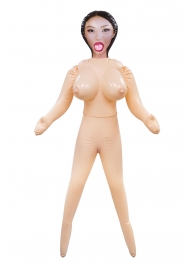 Телесная надувная секс-кукла с пышным бюстом - NMC - в Нижнекамске купить с доставкой