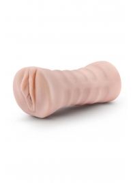 Телесный мастурбатор-вагина Ayumi с вибрацией - Blush Novelties - в Нижнекамске купить с доставкой