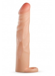 Телесная насадка-удлинитель Fortitude с подхватом - 17,7 см. - Blush Novelties - в Нижнекамске купить с доставкой