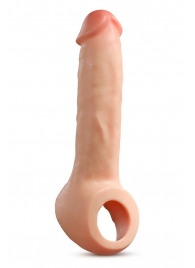 Телесная насадка-удлинитель Thrive 8.75 Inch Realistic Penis Extender Sleeve - 22,2 см. - Blush Novelties - в Нижнекамске купить с доставкой