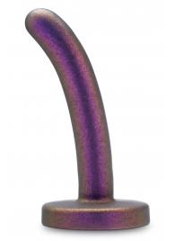 Фиолетовая насадка с гладкой поверхностью Surrender 4.75 Inch Beginner Pegging Dildo - 12 см. - Blush Novelties - купить с доставкой в Нижнекамске