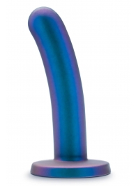 Синяя насадка с гладкой поверхностью Surrender 5.75 Inch Intermediate Pegging Dildo - 14,6 см. - Blush Novelties - купить с доставкой в Нижнекамске