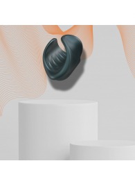 Серый сквозной мастурбатор с вибрацией Manwan Starter - Manwan - в Нижнекамске купить с доставкой