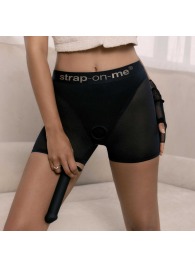 Трусики-шорты для фиксации насадок Strap-on-me Harness Lingerie Halo - size XL - Strap-on-me - купить с доставкой в Нижнекамске