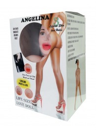 Надувная секс-кукла Angelina 3D - Boys of Toys - в Нижнекамске купить с доставкой