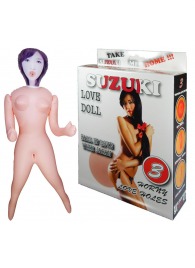 Надувная секс-кукла Suzuki - Boys of Toys - в Нижнекамске купить с доставкой