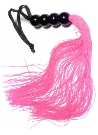 Розовая силиконовая плеть - 35,5 см. - Boys of Toys - купить с доставкой в Нижнекамске