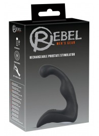 Черный перезаряжаемый стимулятор простаты с вибрацией - 14,6 см. - Orion - в Нижнекамске купить с доставкой