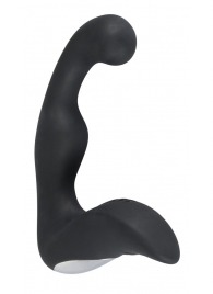 Черный перезаряжаемый стимулятор простаты с вибрацией - 14,6 см. - Orion - в Нижнекамске купить с доставкой