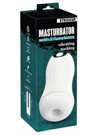 Белый мастурбатор Masturbator with 2 functions - Orion - в Нижнекамске купить с доставкой