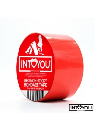 Красный скотч для фиксации Non-Sticky Bondage Tape - 15 м. - Intoyou - купить с доставкой в Нижнекамске