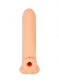 Телесный фаллоудлинитель Titan - 16,5 см. - Lola Games - в Нижнекамске купить с доставкой