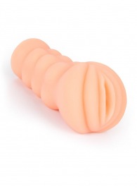 Телесный мастурбатор-вагина с эрекционными кольцами в комплекте - Sexy Girl - в Нижнекамске купить с доставкой