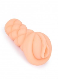 Телесный мастурбатор-вагина с вибропулей и эрекционными кольцами в комплекте - Sexy Girl - в Нижнекамске купить с доставкой