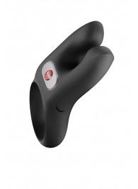 Черное эрекционное виброкольцо Nos - Fun Factory - в Нижнекамске купить с доставкой