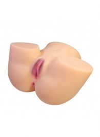 Телесный мастурбатор Liora с 2 любовными тоннелями - Baile - в Нижнекамске купить с доставкой