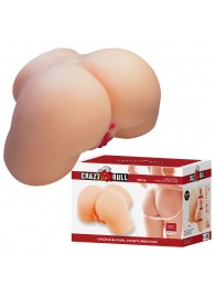 Телесный мастурбатор с 2 любовными отверстиями Olivia - Baile - в Нижнекамске купить с доставкой