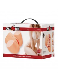 Телесный мастурбатор Liora с вибрацией - Baile - в Нижнекамске купить с доставкой