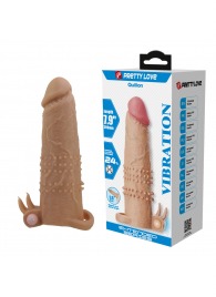 Телесная насадка на пенис Quillon - 20 см. - Baile - в Нижнекамске купить с доставкой