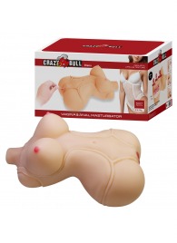 Телесный мастурбатор-торс Diana - Baile - в Нижнекамске купить с доставкой