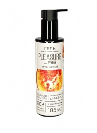 Съедобный лубрикант на водной основе Pleasure Lab с ароматом крем-брюле - 185 мл. - Pleasure Lab - купить с доставкой в Нижнекамске