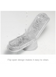 Белый мастурбатор FLIP 0 (ZERO) - Tenga - в Нижнекамске купить с доставкой