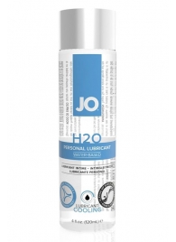 Охлаждающий лубрикант на водной основе JO Personal Lubricant H2O COOLING - 120 мл. - System JO - купить с доставкой в Нижнекамске