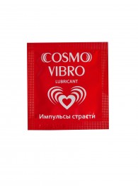 Пробник женского стимулирующего лубриканта на силиконовой основе Cosmo Vibro - 3 гр. - Биоритм - купить с доставкой в Нижнекамске