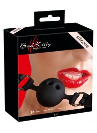 Средний силиконовый кляп-шар на регулируемых ремешках - Orion - купить с доставкой в Нижнекамске