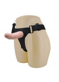 Реалистичный страпон-фаллоимитатор на трусиках Ultra Passionate Harness - 15 см. - Baile - купить с доставкой в Нижнекамске