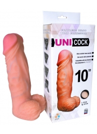 Фаллическая насадка Харнесс UNICOCK 10  - 25 см. - LOVETOY (А-Полимер) - купить с доставкой в Нижнекамске
