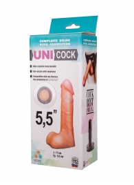 Фаллическая насадка Харнесс UNICOCK 5,5  - 17 см. - LOVETOY (А-Полимер) - купить с доставкой в Нижнекамске