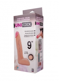 Фаллическая насадка Харнесс UNICOCK 9  - 24 см. - LOVETOY (А-Полимер) - купить с доставкой в Нижнекамске