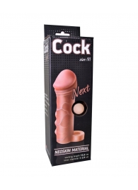 Фаллоудлинитель с кольцом COCK size M - 15 см. - LOVETOY (А-Полимер) - в Нижнекамске купить с доставкой