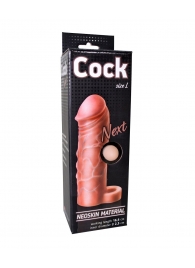 Фаллоудлинитель с кольцом COCK size L - 16,5 см. - LOVETOY (А-Полимер) - в Нижнекамске купить с доставкой